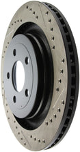 Load image into Gallery viewer, StopTech Slotted & Drilled Sport Brake Rotor - 2015 Ford Mustang GT - Rear Left