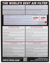 Load image into Gallery viewer, K&N 2014 Kawasaki BX250 Ninja Replacement Air Filter