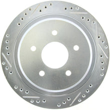 Load image into Gallery viewer, StopTech Select Sport Drilled & Slotted Rotor - Rear Right