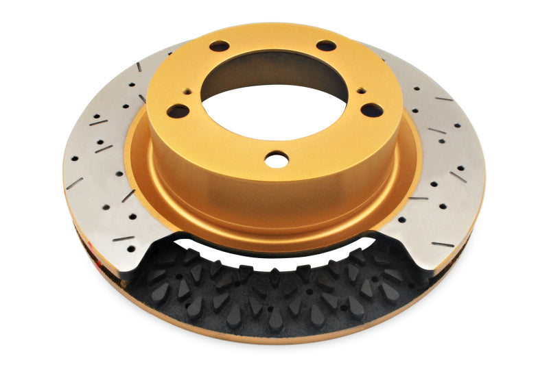 DBA 97-12 Chevrolet Corvette 5000 Series Slotted Front Rotor (Black Hat)