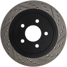 Load image into Gallery viewer, StopTech 05-10 Ford Mustang Slotted & Drilled Right Rear Rotor