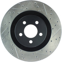 Load image into Gallery viewer, StopTech SportStop 06-09 Chrysler SRT-8 Front Left Drilled & Slotted Rotor
