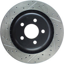 Load image into Gallery viewer, StopTech SportStop 06-09 Chrysler SRT-8 Rear Right Drilled & Slotted Rotor