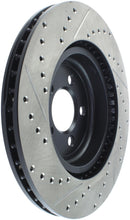 Load image into Gallery viewer, StopTech 05-09 Chrysler 300 (5.7L V8 exc SRT-8) Front Left Slotted & Drilled Rotor