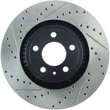 Load image into Gallery viewer, StopTech Slotted & Drilled Sport Brake Rotor - 2015 Ford Mustang Non-Brembo - Front Right