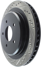 Load image into Gallery viewer, StopTech 97-10 Chevy Corvette Slotted & Drilled Rear Right Rotor