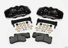 Load image into Gallery viewer, Wilwood AERO6 Front Caliper & Bracket Kit - Black 97-13 C5/C6 Corvette w/ OEM HD/Z51 Rotors