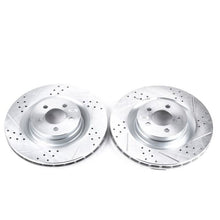 Load image into Gallery viewer, Power Stop 05-10 Chrysler 300 Front Evolution Drilled & Slotted Rotors - Pair