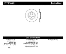 Load image into Gallery viewer, StopTech 05-09 Chrysler 300 (5.7L V8 exc SRT-8) Front Left Slotted & Drilled Rotor