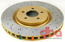 Load image into Gallery viewer, DBA 05-10 Mustang GT V8 Shelby Edition Front Drilled & Slotted 4000 Series Rotor