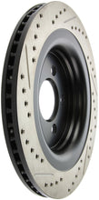 Load image into Gallery viewer, StopTech Slotted & Drilled Sport Brake Rotor - 2015 Ford Mustang GT - Rear Left