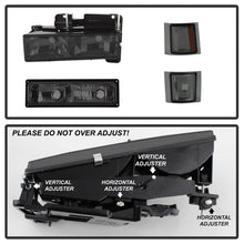 Load image into Gallery viewer, Xtune Chevy Suburban 94-98 Headlights w/ Corner & Parking Lights 8pcs Smoked HD-JH-CCK88-AM-SM-SET
