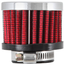 Load image into Gallery viewer, K&N 1in Flange ID x 2in OD x 1.5 inch H Rubber Base Crankcase Vent Filter
