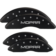Load image into Gallery viewer, MGP 4 Caliper Covers Engraved Front & Rear Magnum Red finish silver ch