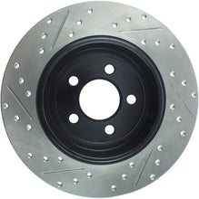 Load image into Gallery viewer, StopTech 05-13 Chrysler300/300C / 09-12 Dodge Challenger Rear Left Drilled & Slotted Rotor