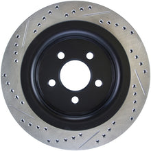 Load image into Gallery viewer, StopTech Slotted & Drilled Sport Brake Rotor - 2015 Ford Mustang GT - Rear Left
