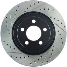 Load image into Gallery viewer, StopTech 05-09 Chrysler 300 (5.7L V8 exc SRT-8) Front Right Slotted & Drilled Rotor