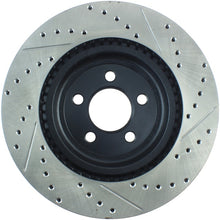 Load image into Gallery viewer, StopTech 05-09 Chrysler 300 (5.7L V8 exc SRT-8) Front Right Slotted & Drilled Rotor
