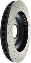 Load image into Gallery viewer, StopTech 04 & 08 Cadillac XLR/XLR-V / 97-04 Chevy Corvette Slotted & Drilled Front Right Rotor