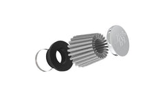 Load image into Gallery viewer, K&N Universal Chrome Filter 1 3/8 inch FLG / 2 1/2 inch Base / 2 inch Top / 2 1/4 inch Height