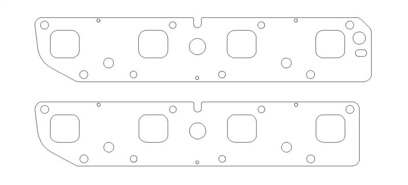 Cometic Dodge 5.7L Hemi .030in MLS 1.46in X 1.39in Exhaust Manifold Gaskets *Pair*