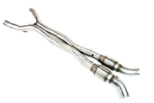 Load image into Gallery viewer, Kooks 14-19 Chevrolet Corvette 2 x 3 Header & Green Catted X-Pipe Kit