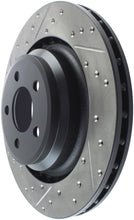 Load image into Gallery viewer, StopTech SportStop 06-09 Chrysler SRT-8 Rear Right Drilled & Slotted Rotor