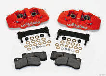 Load image into Gallery viewer, Wilwood AERO6 Front Caliper & Bracket Kit - Red 97-13 C5/C6 Corvette w/ OEM HD/Z51 Rotors