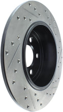 Load image into Gallery viewer, StopTech 05-13 Chrysler300/300C / 09-12 Dodge Challenger Rear Right Drilled & Slotted Rotor