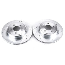 Load image into Gallery viewer, Power Stop 05-19 Chrysler 300 Rear Evolution Drilled & Slotted Rotors - Pair