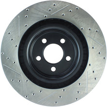 Load image into Gallery viewer, StopTech SportStop 06-09 Chrysler SRT-8 Front Left Drilled & Slotted Rotor