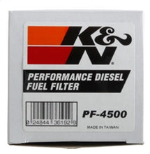 Load image into Gallery viewer, K&N 2014-2015 Dodge Ram 1500 3.0L V6  In-Line 4500 Fuel Filter