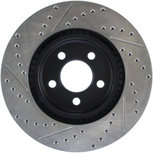Load image into Gallery viewer, StopTech 05-13 Chrysler300/300C / 09-12 Dodge Challenger Front Left Drilled & Slotted Rotor