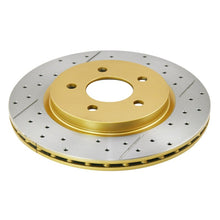 Load image into Gallery viewer, DBA 05-14 Ford Mustang GT Rear Drilled & Slotted Street Series Rotor