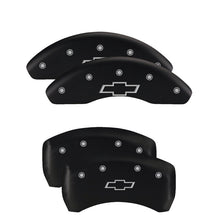 Load image into Gallery viewer, MGP 4 Caliper Covers Engraved Front & Rear MGP Red finish silver ch