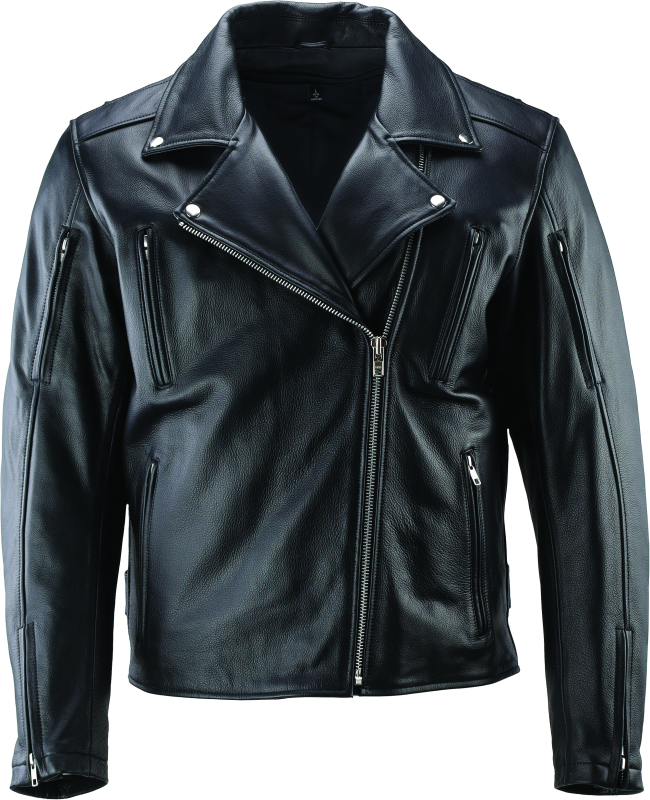 Kuryakyn Leather By River Road Ironclad Classic Leather Jacket Black - XL