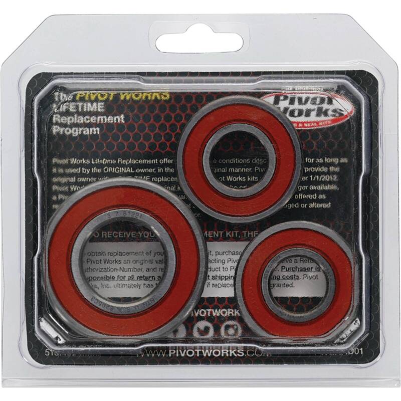 Pivot Works Suzuki Wheel Bearing Kit Premium Bearings