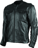 Speed and Strength Band of Brothers Leather Jacket Black - 3XL