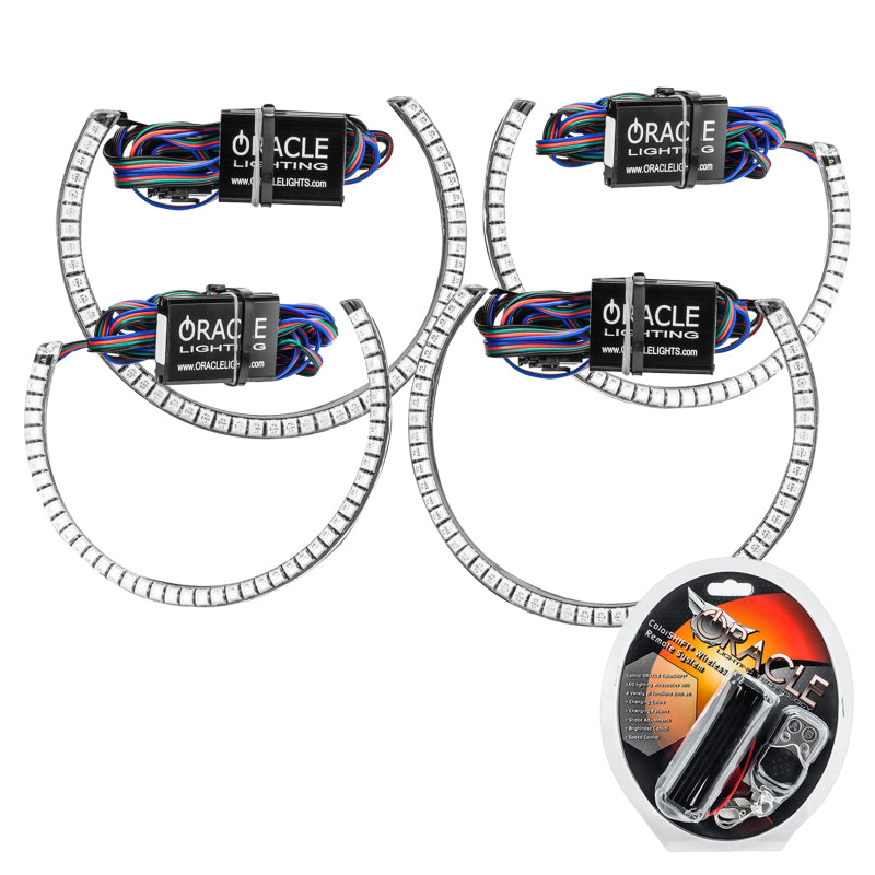 Oracle Dodge Challenger 15-21 LED Waterproof Halo Kit - ColorSHIFT NO RETURNS