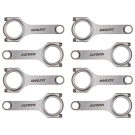 Manley Chevy Small Block LS/LT1 6.125in H Beam Connecting Rod Set w/ ARP2000 Bolts