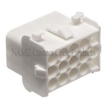 Load image into Gallery viewer, NAMZ AMP Mate-N-Lock 15-Position Male Wire Cap Connector w/Wire Seal