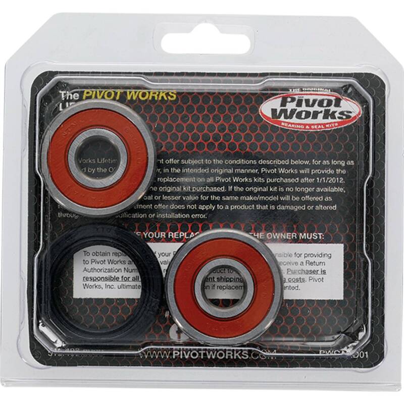 Pivot Works Honda Wheel Bearing Kit Premium Bearings