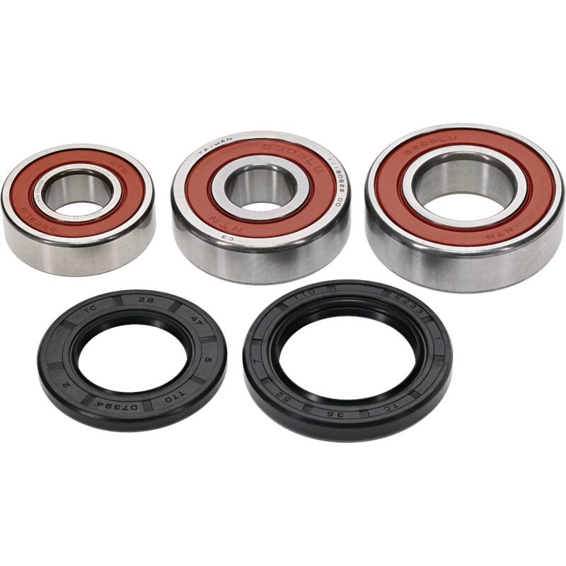 Pivot Works Kawasaki Wheel Bearing Kit Premium Bearings