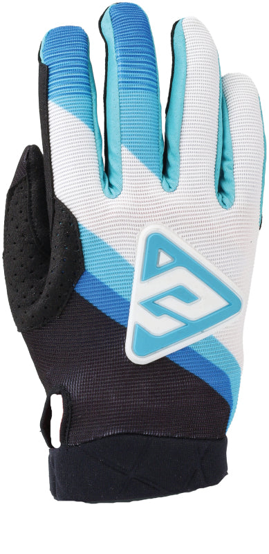 Answer 25 Peak Flo Gloves Black/Blue/White Youth - Small