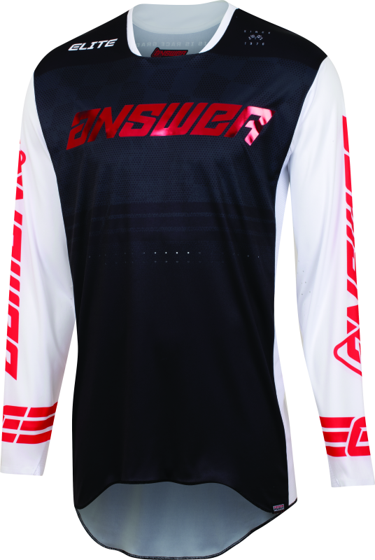 Answer 23 Elite Finale Jersey Black/White/Red - 2XL