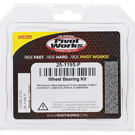 Pivot Works Kawasaki Wheel Bearing Kit Premium Bearings