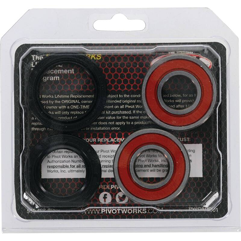 Pivot Works Kawasaki Wheel Bearing Kit Premium Bearings