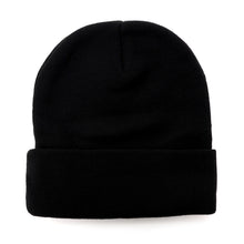 Load image into Gallery viewer, BLOX Racing Classic Beanie - Black w/ Stacked Logo
