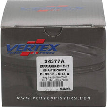 Load image into Gallery viewer, Vertex Piston 19-23 Kawasaki KX 450 F 450cc Forged GP Racers Choice Piston Kit
