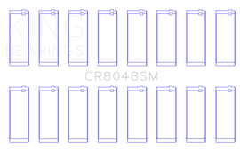 King Engine Bearings Chrysler 345/370 16V (Size +1.0mm) Connecting Rod Bearing Set